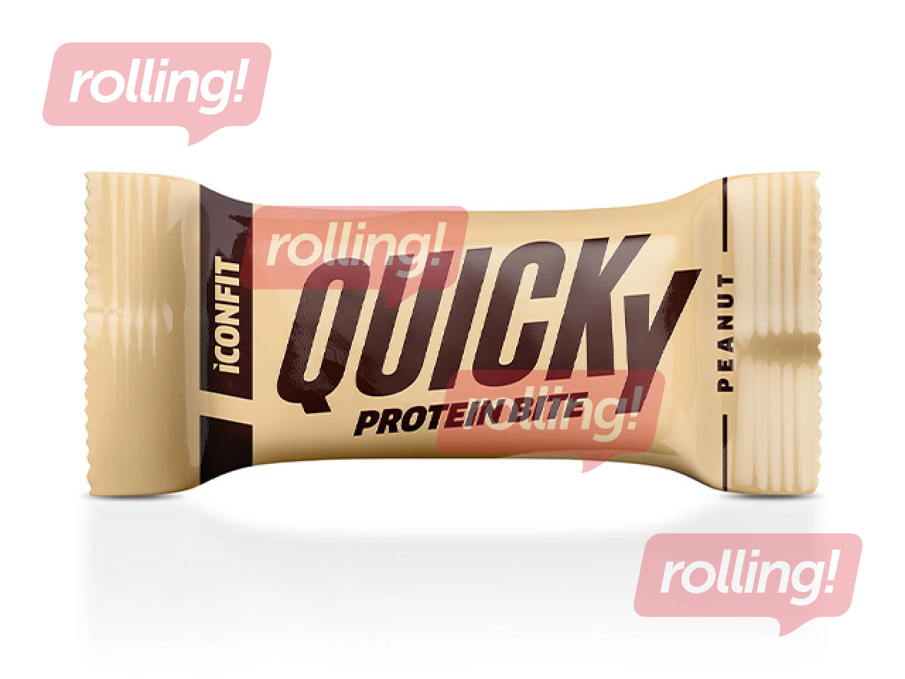 Proteiinibatoon Iconfit, Quicky, maapähkli, 35g