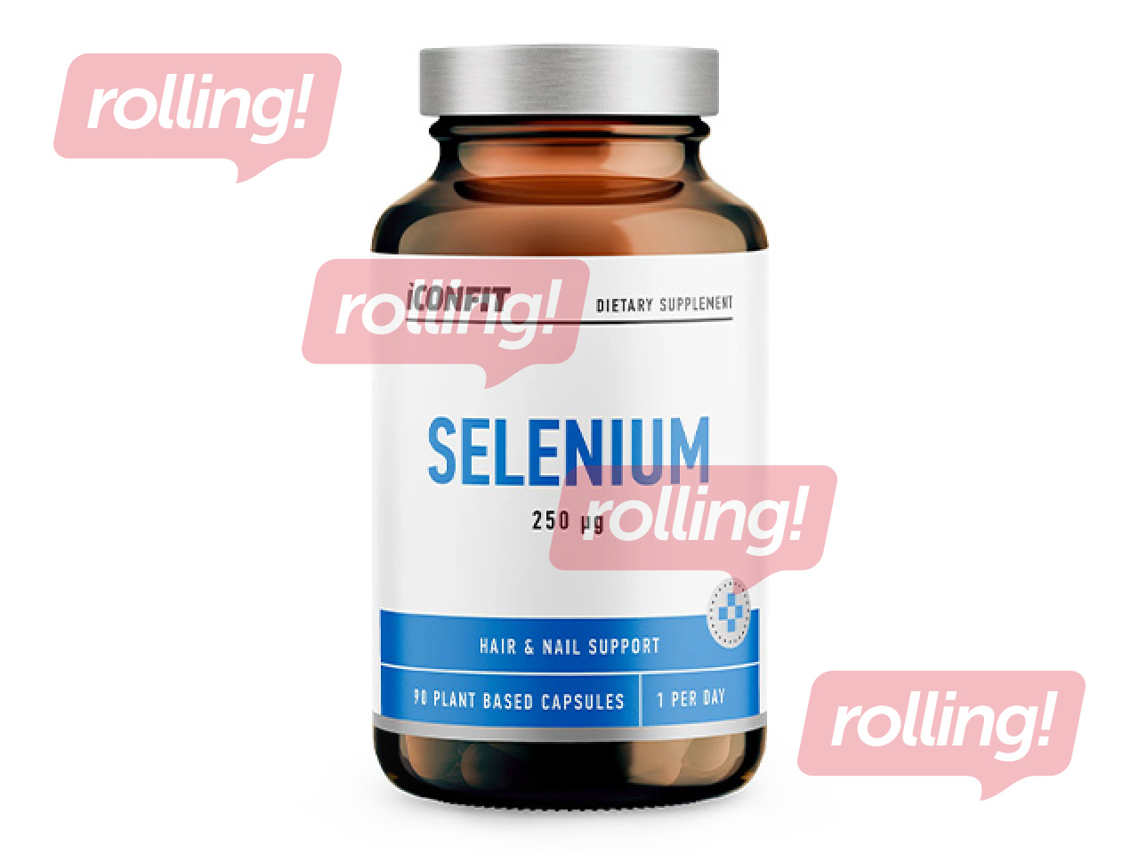 Toidulisand Iconfit, Seleen, 90 kapslit