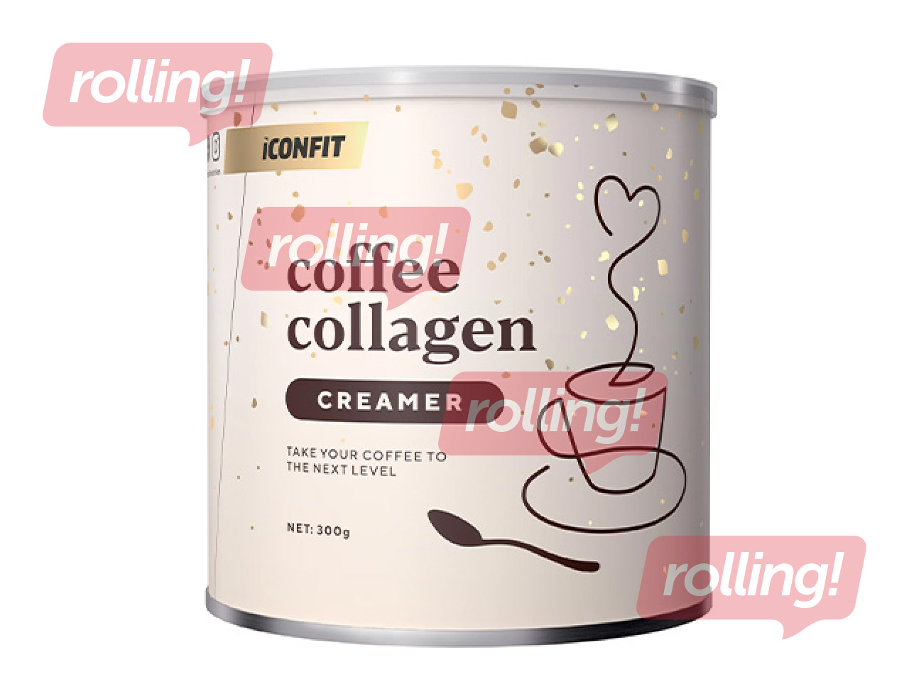 Kollageen Iconfit, Coffee Creamer, 300g