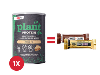 Taimne proteiin Iconfit, õunakoogi, 480g + KAMPAANIA! Osta Iconfit taimne proteiin ja saa kingitus!