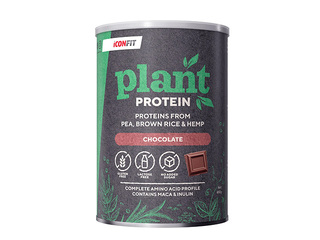 Plant Protein Iconfit, Chocolate, 480g + PROMOTION! Buy Iconfit plant protein and receive a gift!