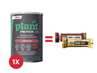 Taimne proteiin Iconfit, šokolaadi, 480g + KAMPAANIA! Osta Iconfit taimne proteiin ja saa kingitus!