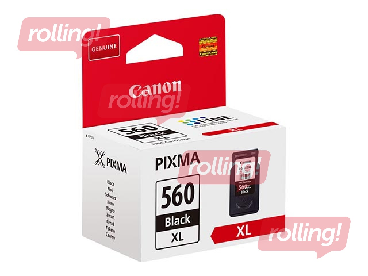 Ink Cartridge Canon PG-560XL, black, 14.3ml