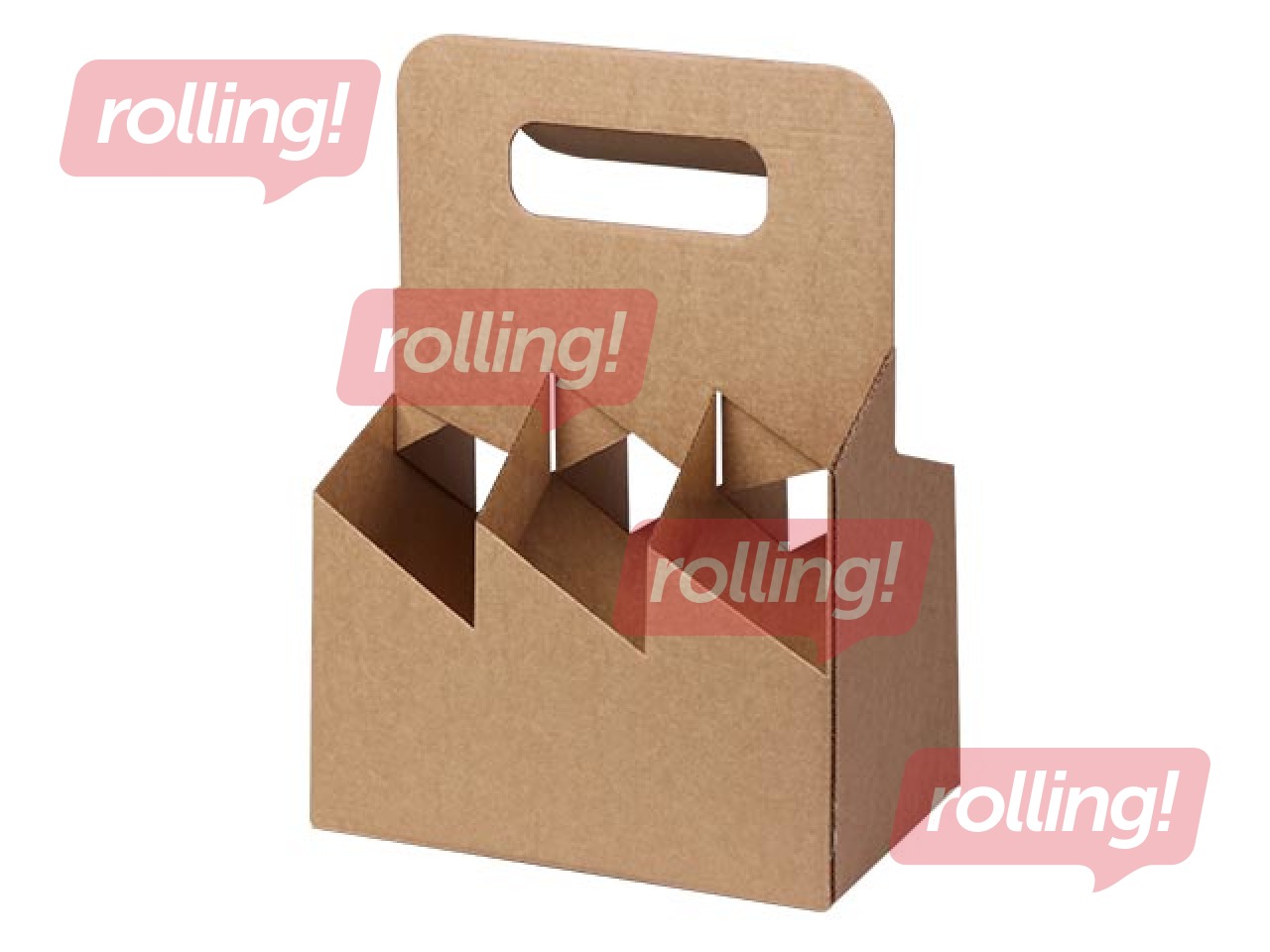 Pappkarp kuuele 0,5 L pudelile