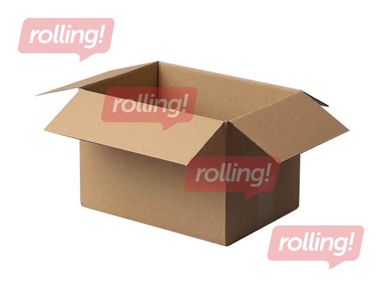 Corrugated cardboard box, 380x255x230mm