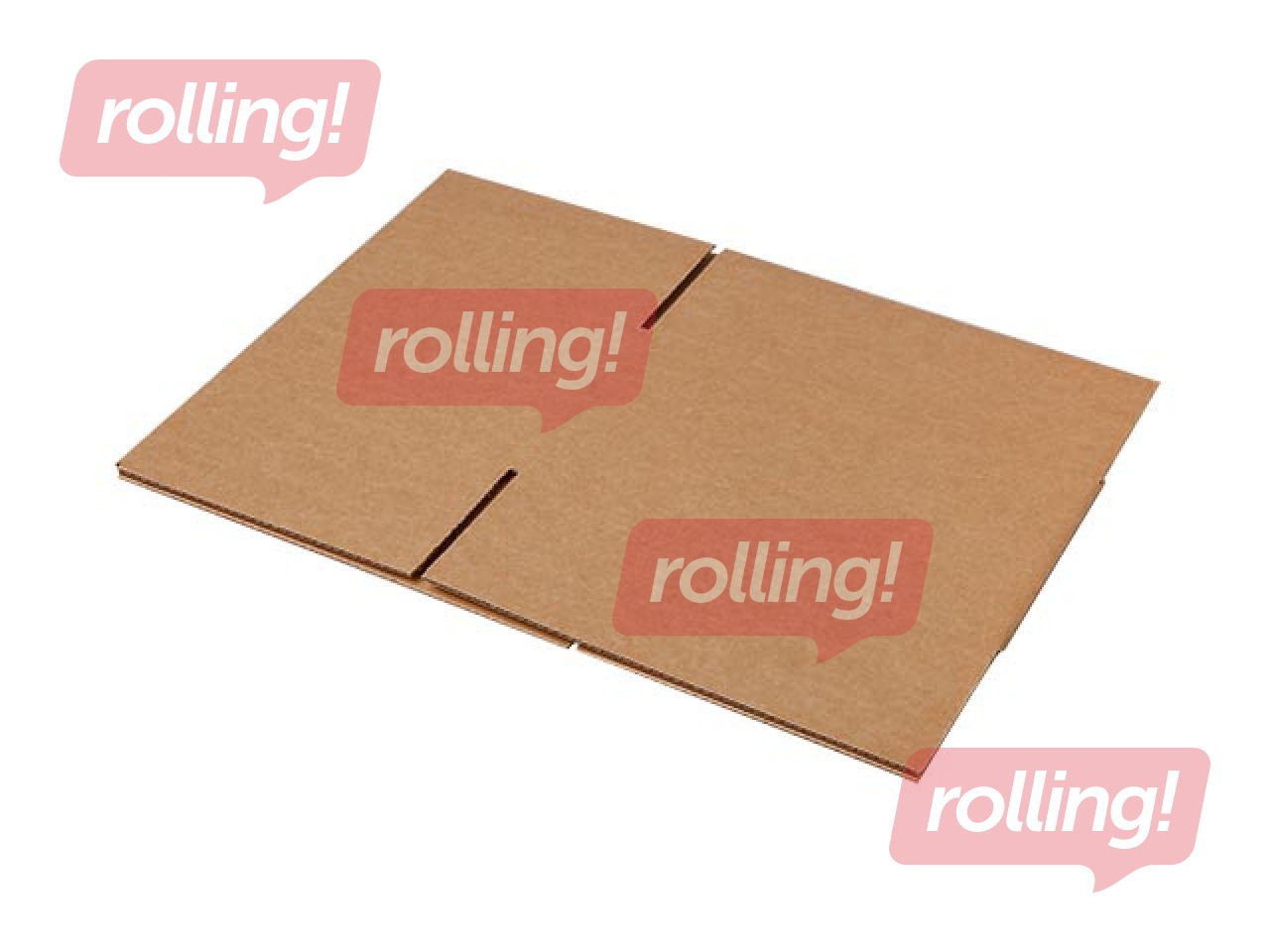 Corrugated cardboard box, 380x255x230mm