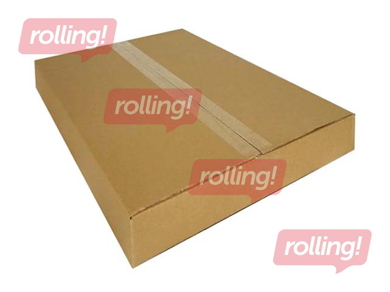 Kartona kaste pakomātiem, S izmērs, 580x380x75mm, brūna