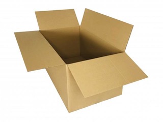 Pappkast pakkide jaoks, L suurus, 580x356x360mm, pruun