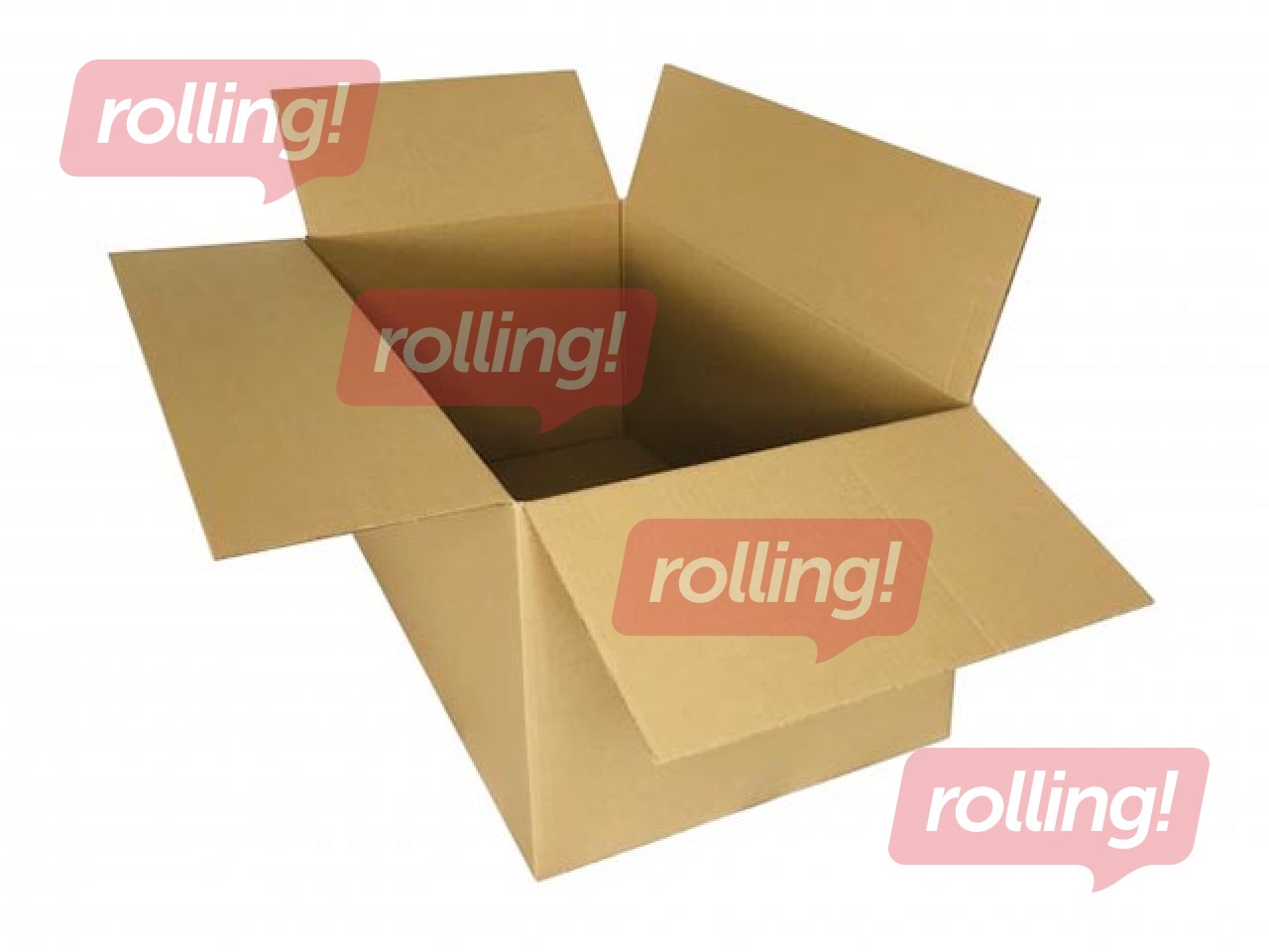 Pappkast pakkide jaoks, L suurus, 580x356x360mm, pruun