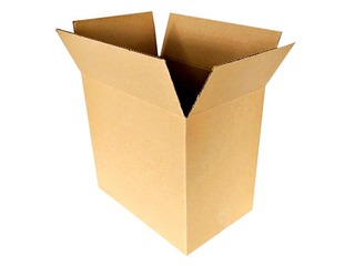 Pappkast pakiautomaatidele, 1/2 L suurus, 380x250x360mm, pruun