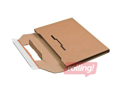 Lainetatud pappkast, kalendrile, pruun, 602x428x10mm