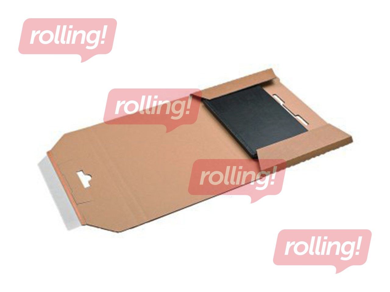 Lainetatud pappkast, kalendrile, pruun, 602x428x10mm