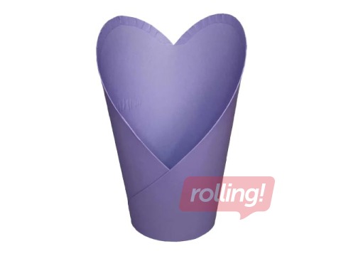 Flower gift box, violet