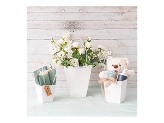 Gift box-bag for flowers, size M