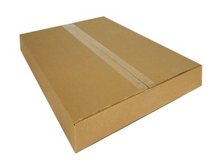 Pappkast pakiautomaatidele, pruun, 1/2 S suurus, 380x250x76mm