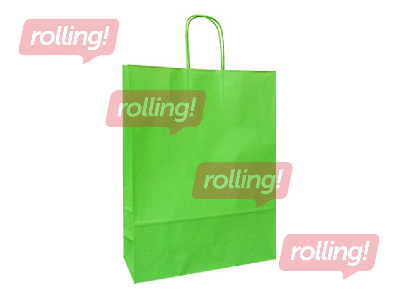 SALE Paberkott sangadega, 320 x 120 x 410 mm, heleroheline