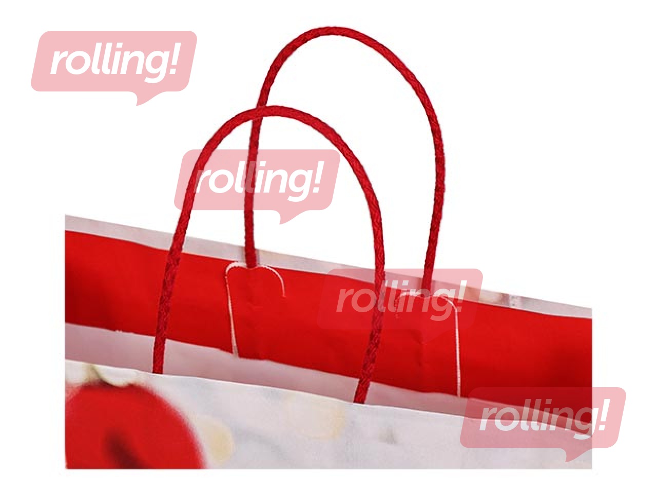 Подарочный пакет с ручками, 220x100x270мм