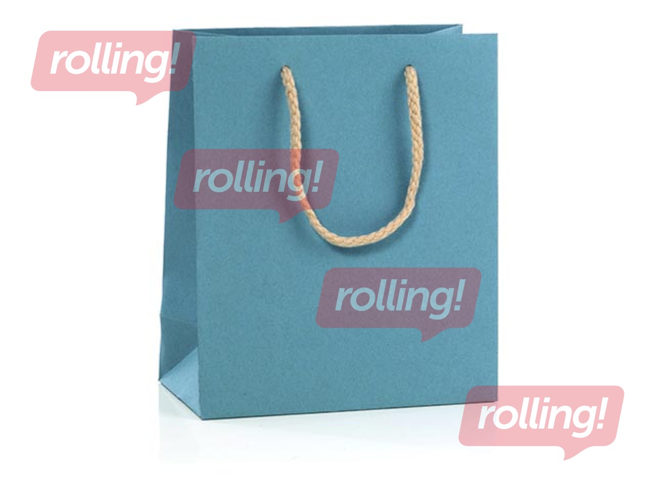 PROMO Sangadega paberkott, 270 x 120 x 370 mm, taevasinine
