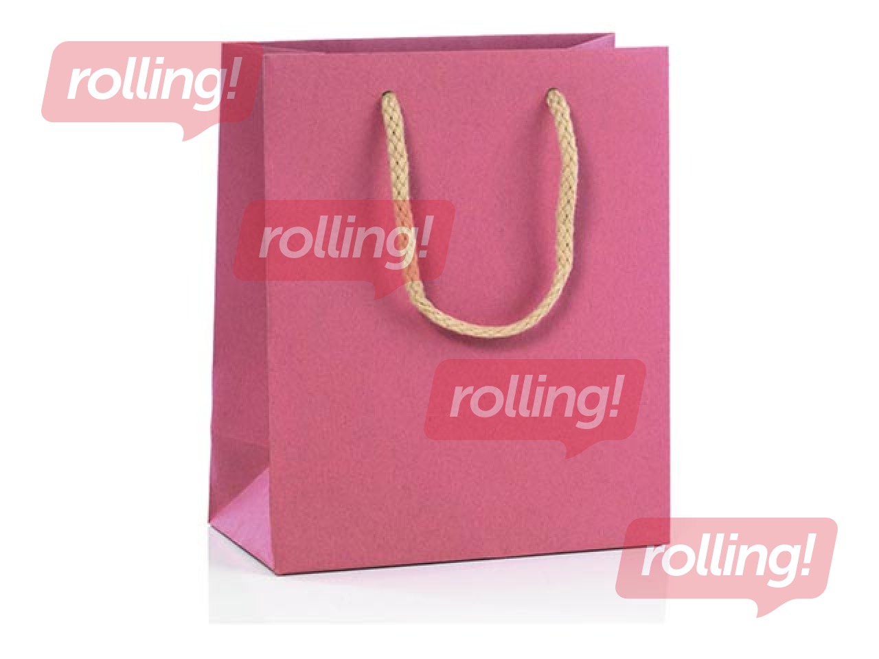 Sangadega paberkott, 270 x 120 x 370 mm, heleroosa