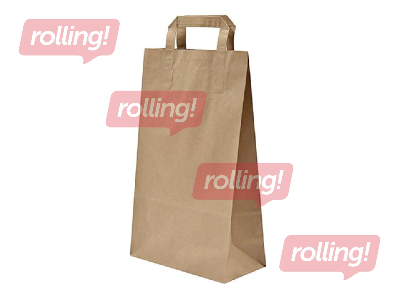 Sangadega paberkott, 220 x 105 x 360 mm, pruun