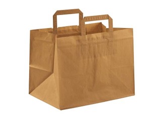 Paper Bag with Handles, Brown, 317x218x245mm