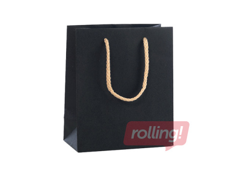 Paberist kott sangadega, must, 220x100x290mm