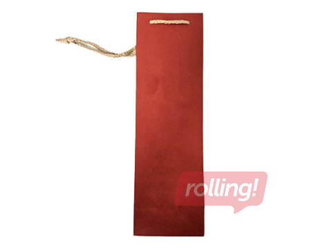 Paberikott pudelitele, punane, 120x90x390mm