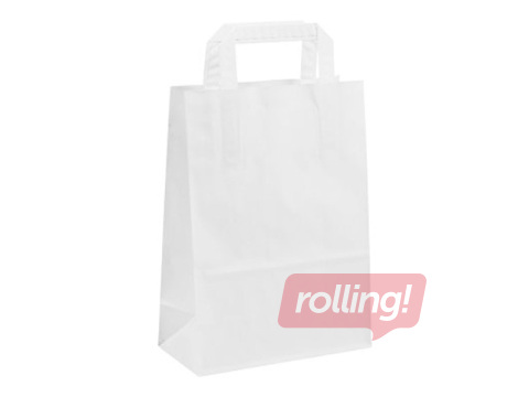 Paberkott käepidemetega TOPTKRAFT, valge, 180x80x220mm