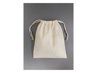 Pingutusnööriga kott, 100% puuvill, 100x140mm