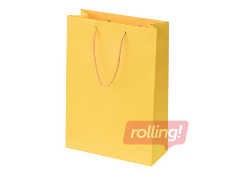 Sangadega paberkott, kollane, 230x100x330mm