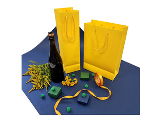 Sangadega paberkott, kollane, 230x100x330mm