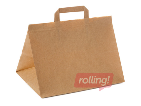 Paberkott sangadega Take-Away, pruun, 320x220x240mm