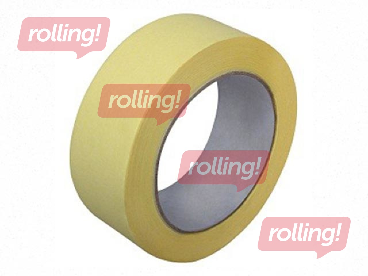 Paperi kleeplint maalijad 30mmx50m, t 60-80 C, kollane