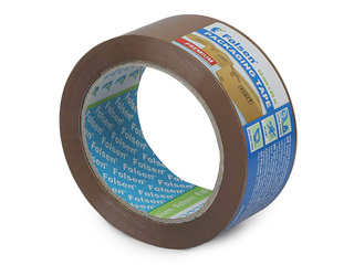 Packing tape low-noise, 32 my, PP, brown, 50mm x 66m