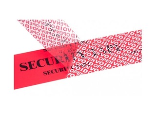 Security tape for postal boxes, 48 mm x 50 m, PET