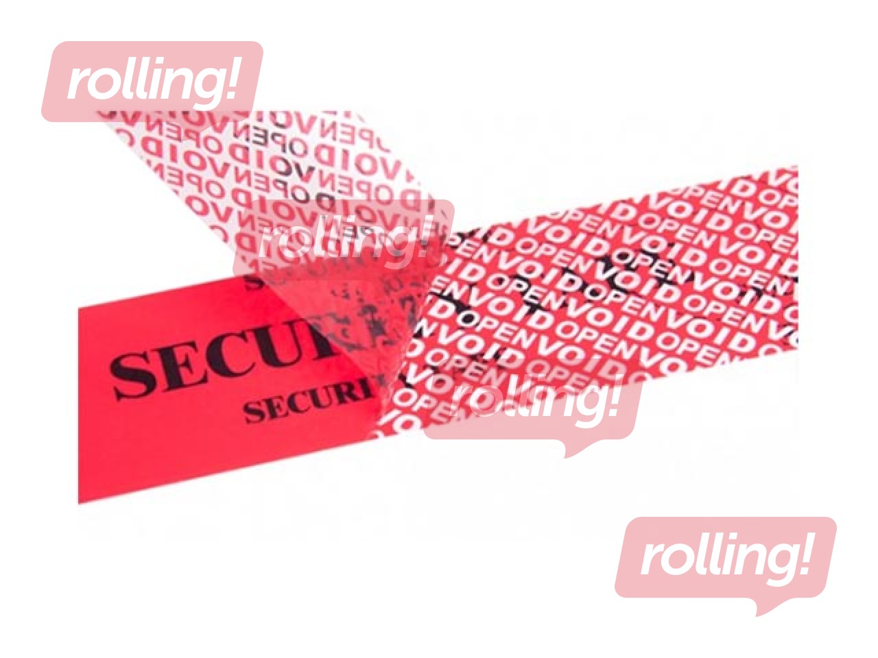 Turvalint postkastidele, 48 mm x 50 m, PET