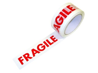 Adhesive tape  50 mm x 100 m Fragile