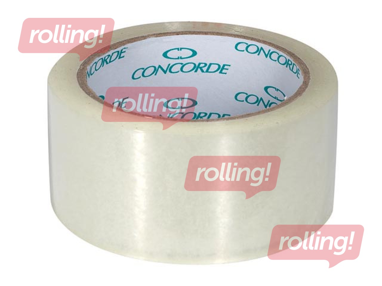 Packing tape Concorde, transparent, 48mm x 66m