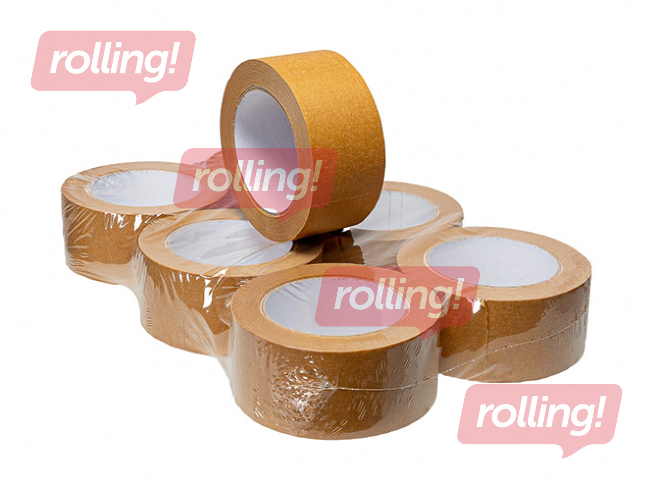 Paberist pakenditeip, pruun, 50mm x 50m