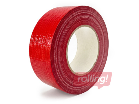 Duct Tape, red, 50mm x 50m