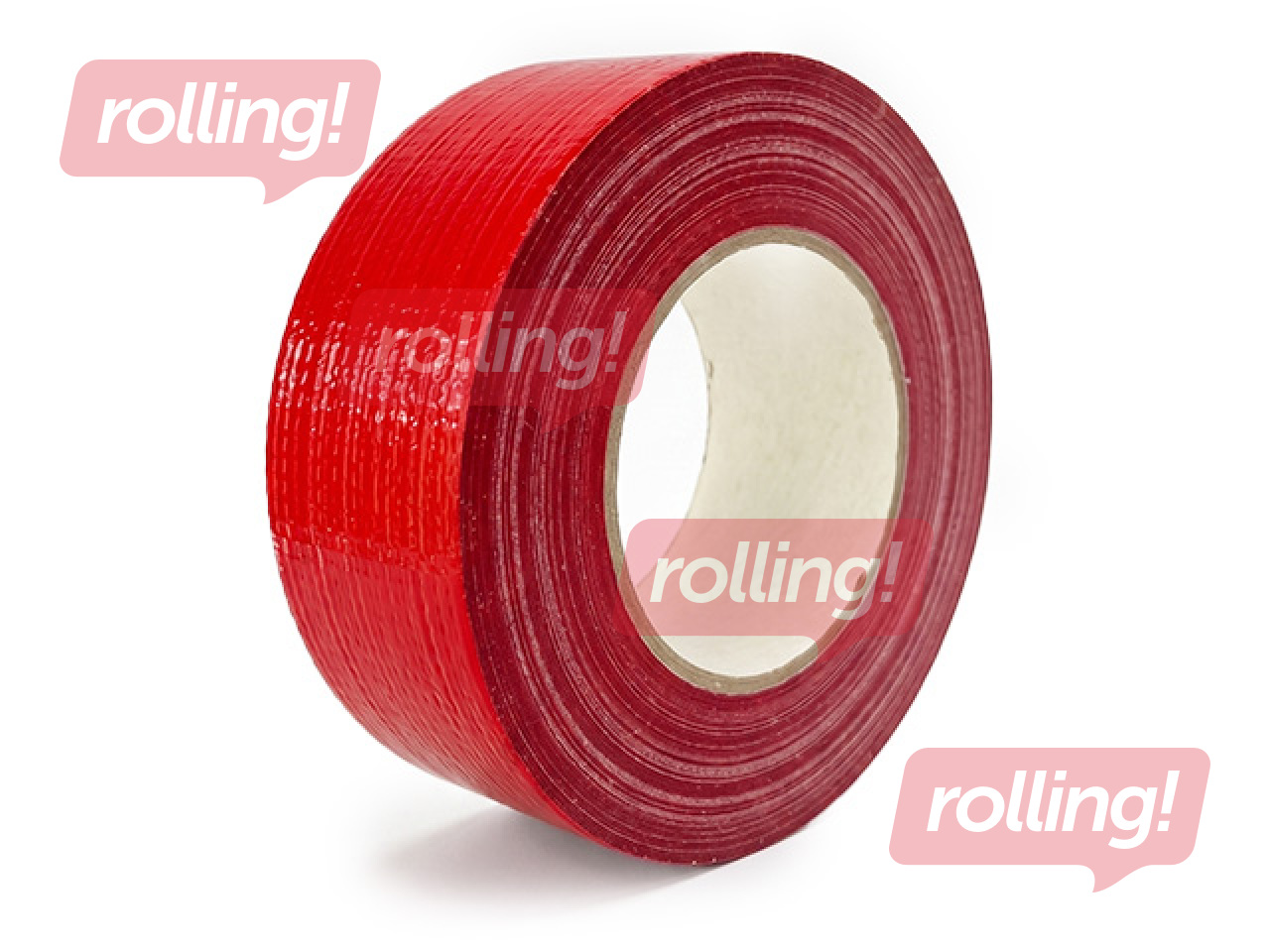 Duct Tape, red, 50mm x 50m