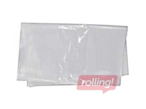 PE bag 60 x 100 cm, 1 pcs, PE, 100 my, transparent