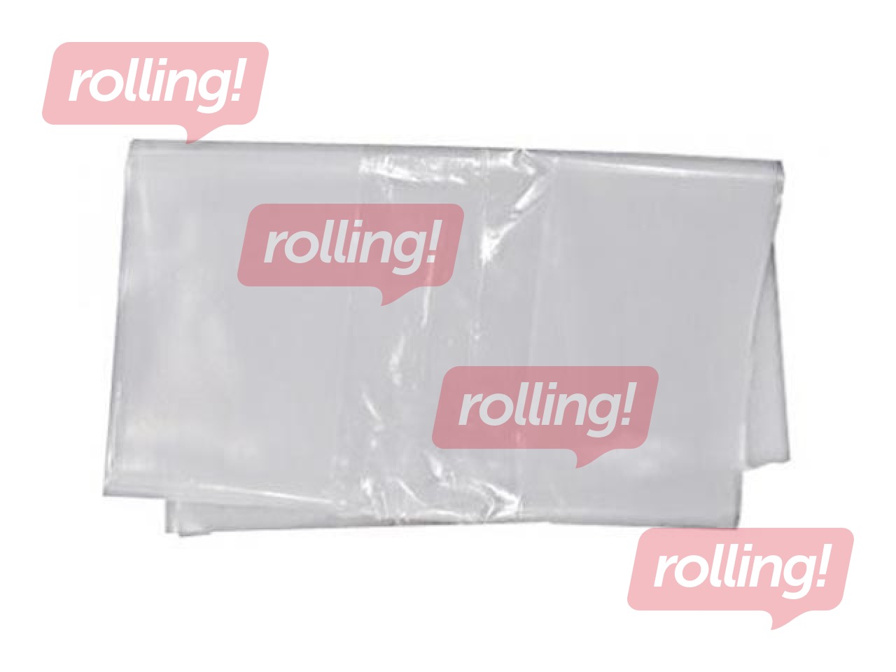 PE bag 60 x 100 cm, 1 pcs, PE, 100 my, transparent