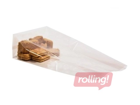 Maisiņi-tūtas, OPP, caurspīdīgi, 120x60x250mm, 50 gab.