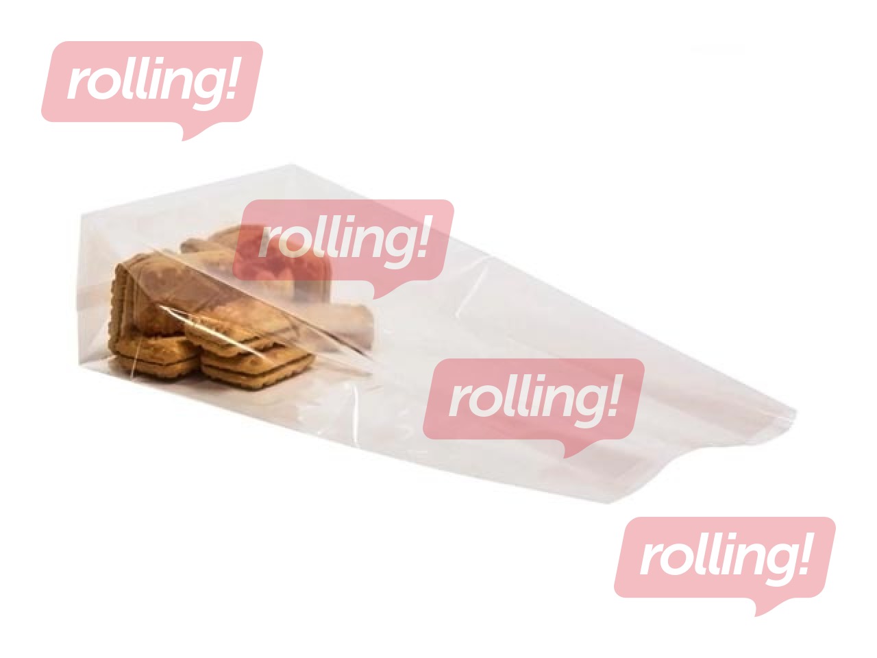 Maisiņi-tūtas, OPP, caurspīdīgi, 120x60x250mm, 50 gab.