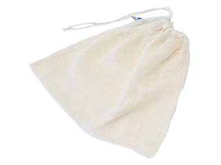 Mesh bag, 28 x 33 cm, thickness 240g/m2, natural white