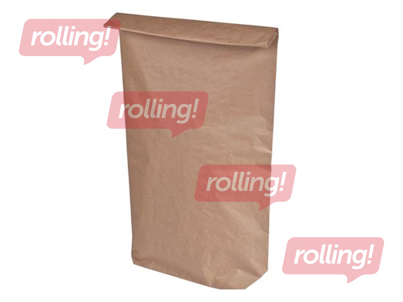 Paper bag, 400x130x700mm, brown