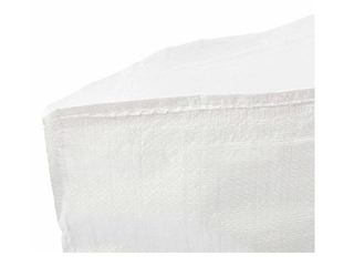 Polypropylene bag, 55x105cm, white