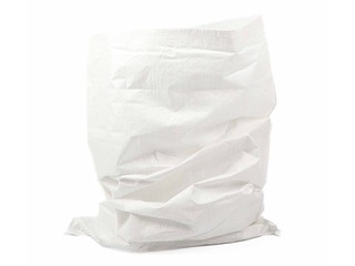 Polüpropüleenist kott, 60 x 110 cm, valge