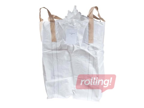 Polypropylene bag with emptying spout, Big Bag 4-loops, 95x95x135 cm